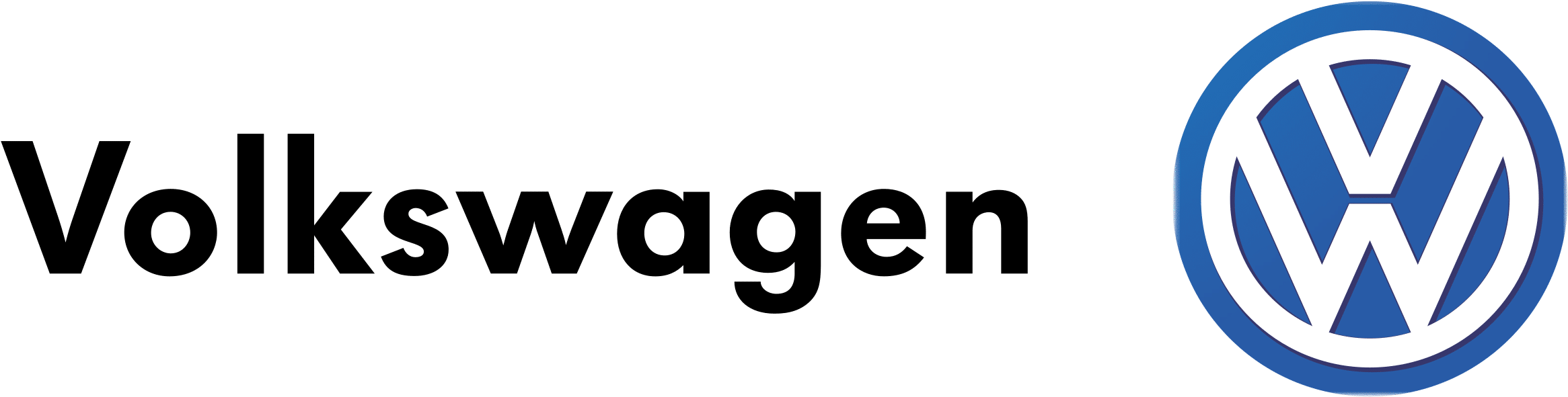 Volkswagen Logo (mit schrift)