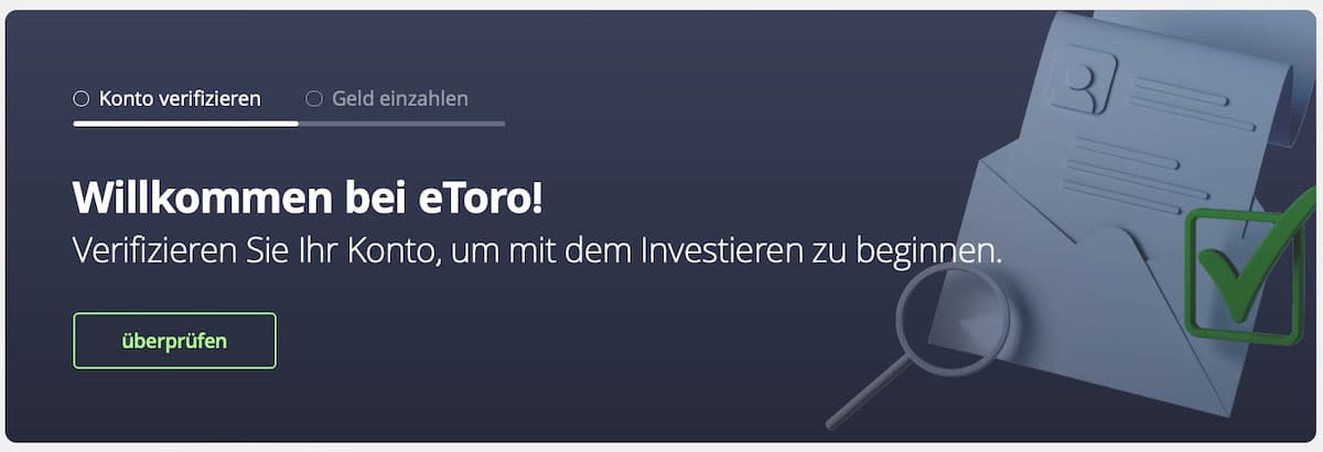 eToro Verifizieren